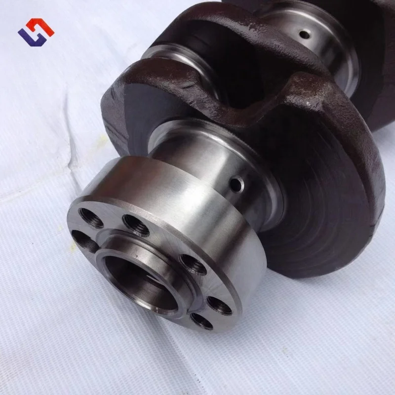 High Quality OEM ODM Motorcycle Auto Engine Parts Forging Steel Crankshaft For Construction Machinery