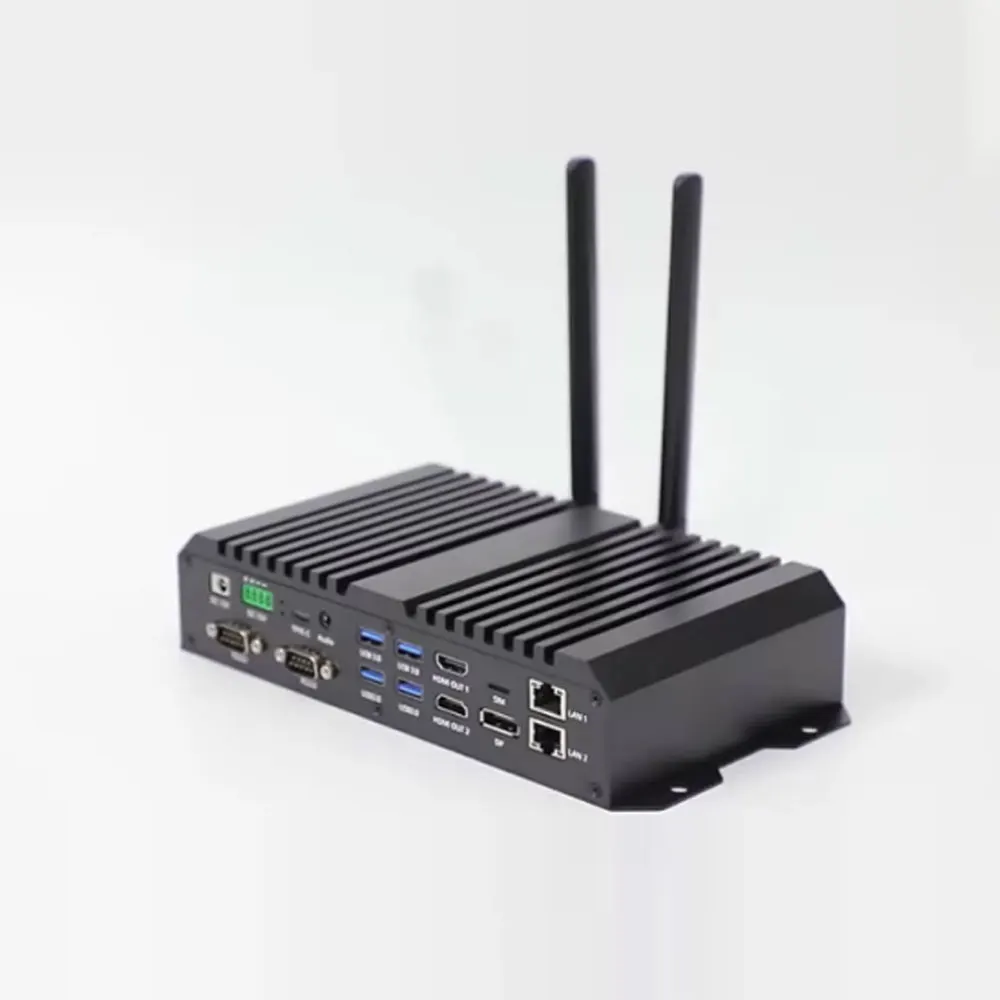 Rockchip RK3588 8K HD Industrial Control Media Player Box Android 12.0 AI NPU 6T RK3588 Board AIoT Box