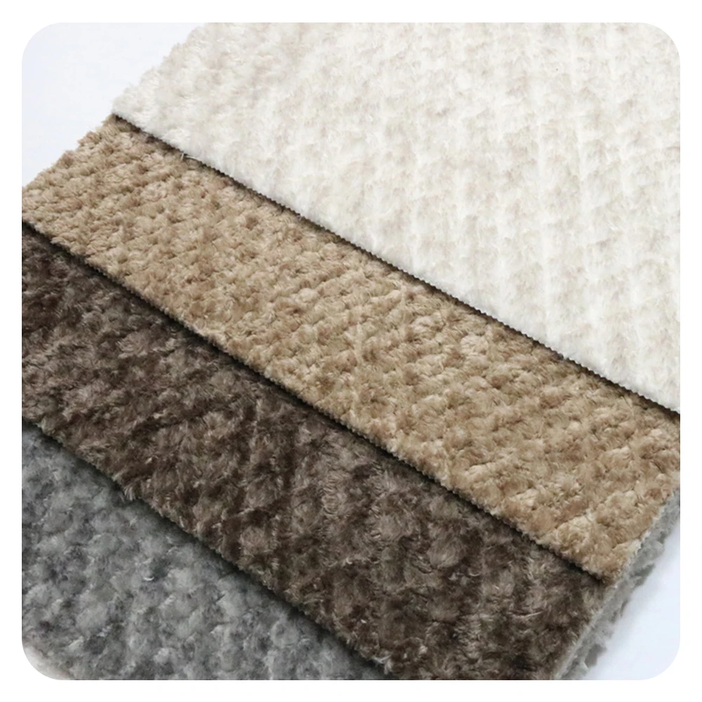 Современная супермягкая ананасовая бархатная обивочная ткань для диванов