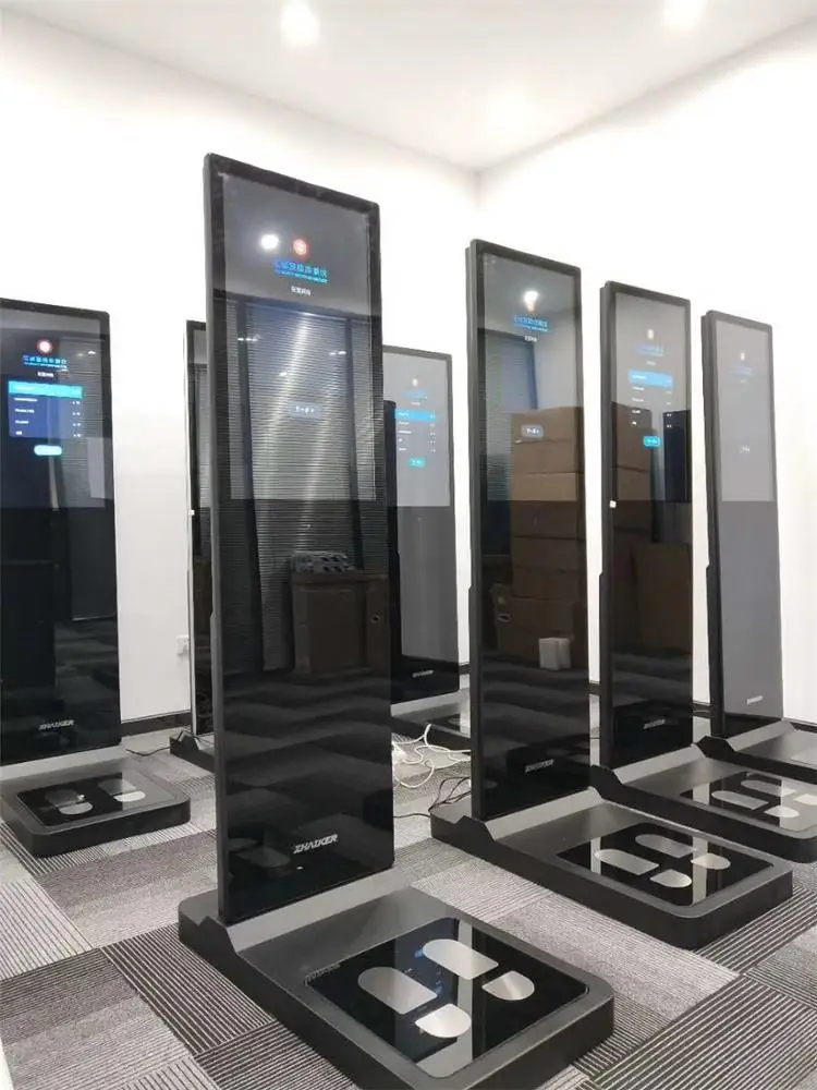 
Factory direct supply beauty salon large touch screen body moisture protein quantum health magnetic analyzer 