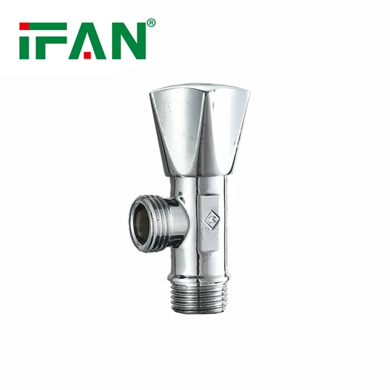 IFAN Factory Supply Full Turn Angle Valve 1/2 Water Ball Valve Two Way Angle Valve
