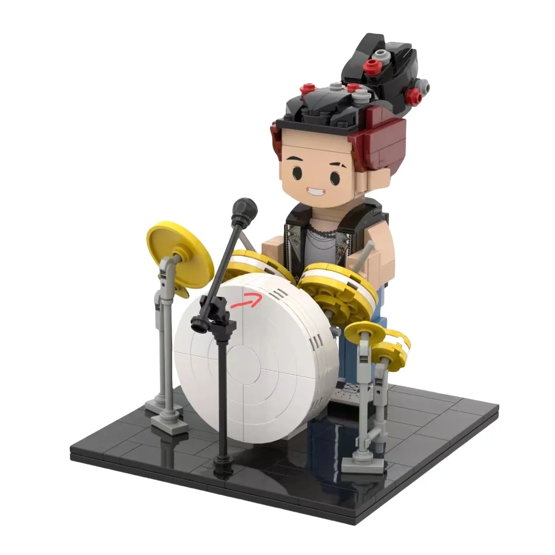 New Custom Block Figures Personalized Gift Mini Figures Diy Cartoon Miniature Building Block Home Decorations