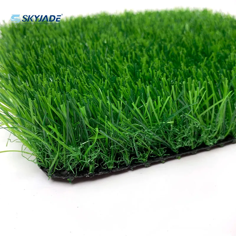 30mm Landscape Grass SKYJADE Tebwn-Nv 7000 Dtex 18900 Density Green Color Landscape grass Artificial grass for garden