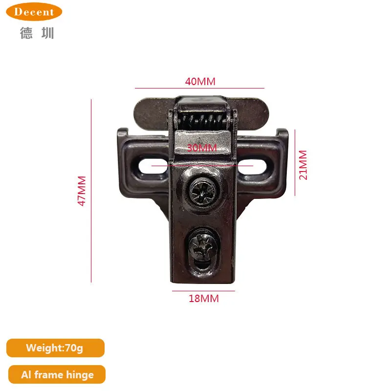 Лидер продаж, гидравлическая алюминиевая рама, угловой дверной шарнир для шкафа
