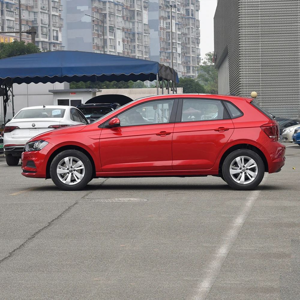 2022 Подержанный V-образный спойлер на крышу для спортивных автомобилей Volkswagen Polo Plus верхний из углеродного волокна VW в наличии продажи