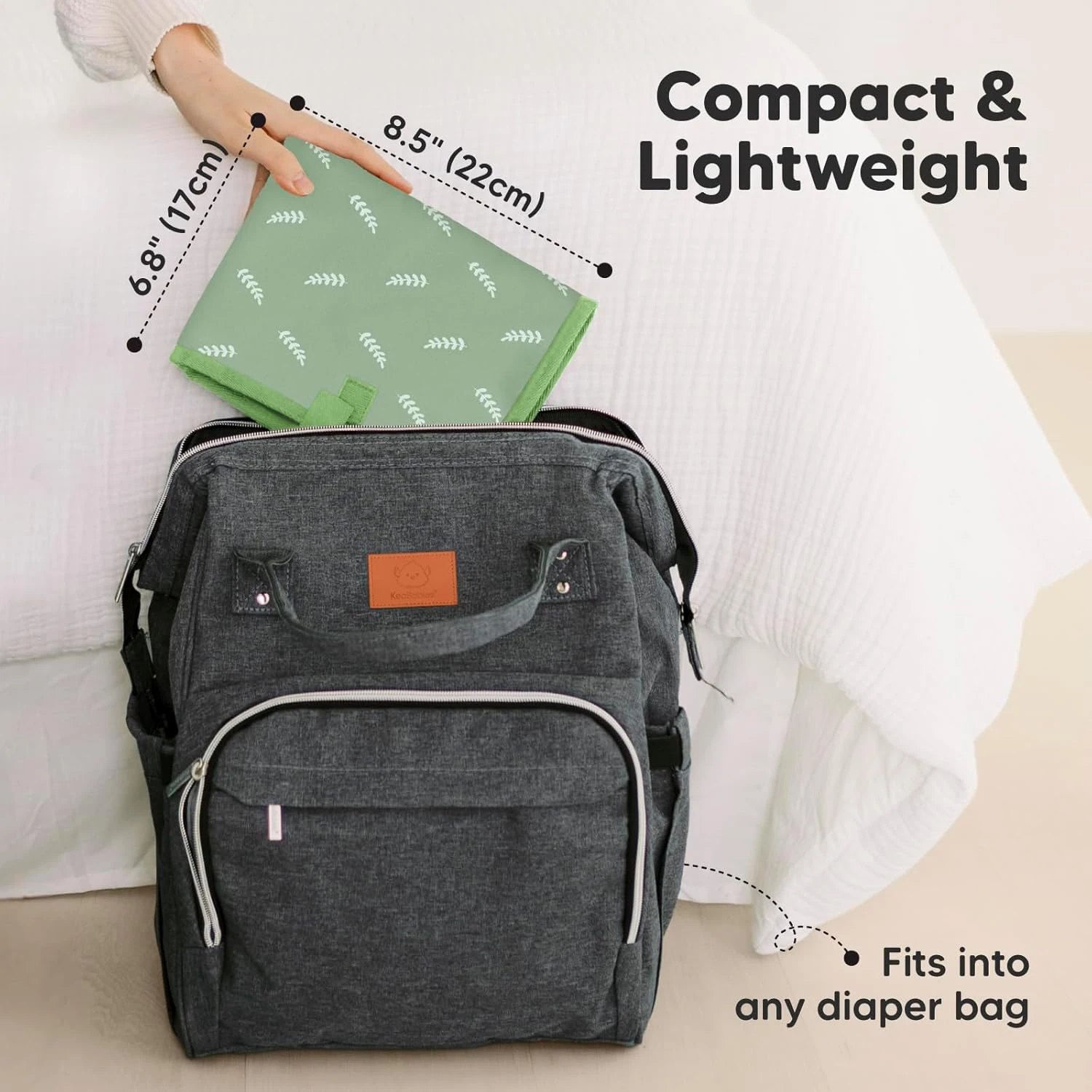 Waterproof Foldable Baby Changing Mat Travel Diaper Changing Station Diaper Mat Portable Diaper Changing Pad