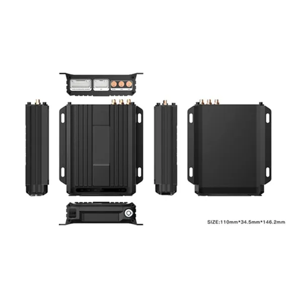 1080P Dual SD card Mobile DVR with 3G/4G WIFI 4-CH car MDVR