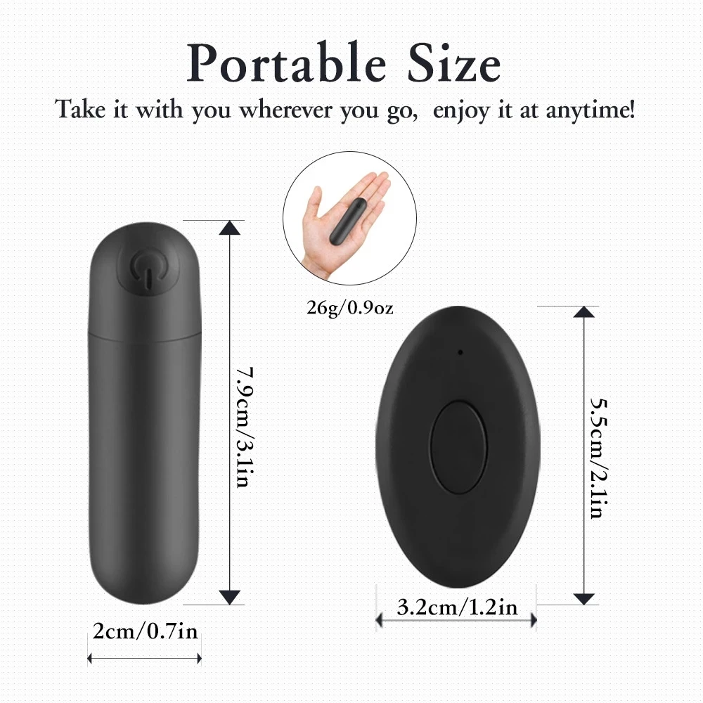 Mini wearable Powerful Bullet Panty vagina vibrator Bullet sex penis ass porn Sex Toys for women