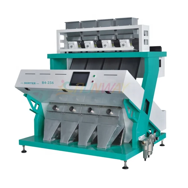 96 tunnel Rice Color Sorting Grain Sorting Machine twice selection factory price