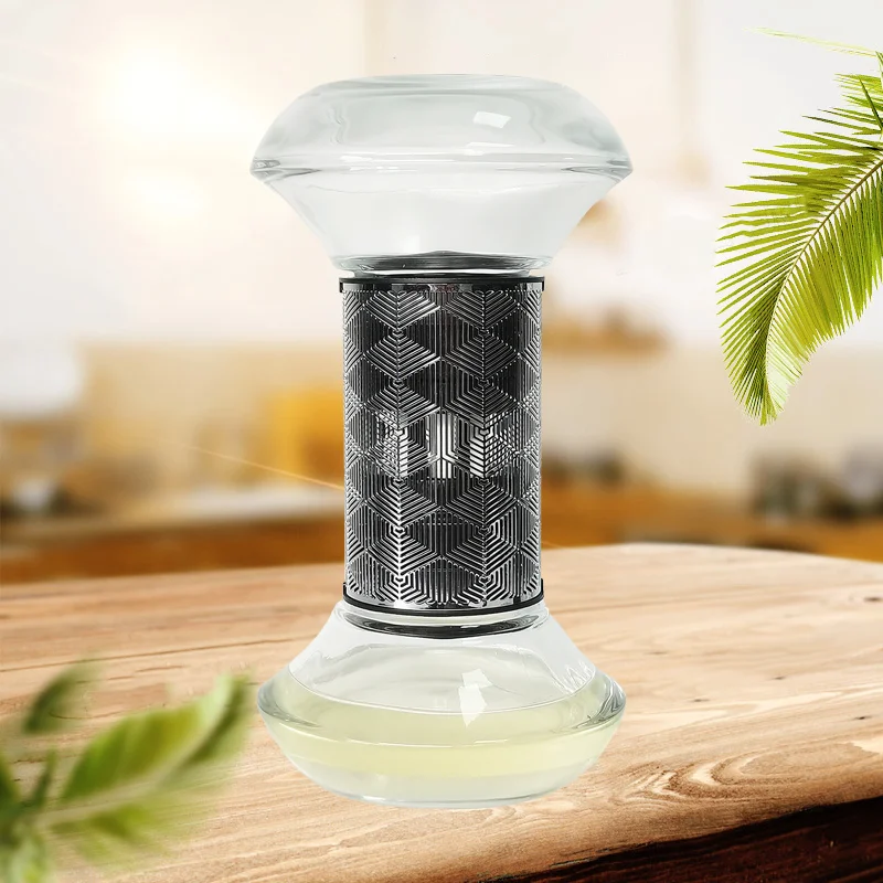 Hourglass Shape Natural Fragrance Oil Aroma Reed Diffuser Home Fragrance Luxury Aroma Perfume Essential Oil Diffuser Gift Set