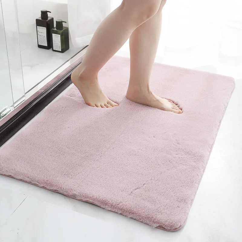 JY Hot Sale Living Room Soft Faux Rabbit Fur Fluffy Rug Carpet Wholesale Fluffy Floor Living Room Hotel Carpet rugs