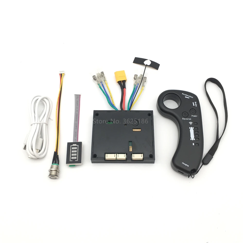 2.4G wireless dual drive controller for electric skateboard, with hub motor ESC instead of electric skateboard longboard control