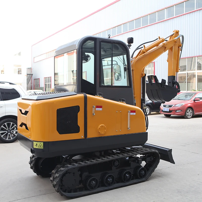 New small excavator mini bagger compact mini excavator 1 ton