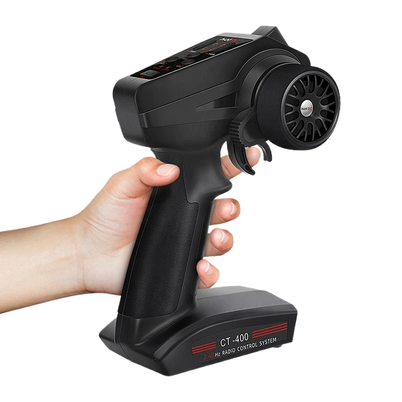 New product HOTRC CT-400 2.4G 4CH RC Radio System transmitter and receiver for ship and car