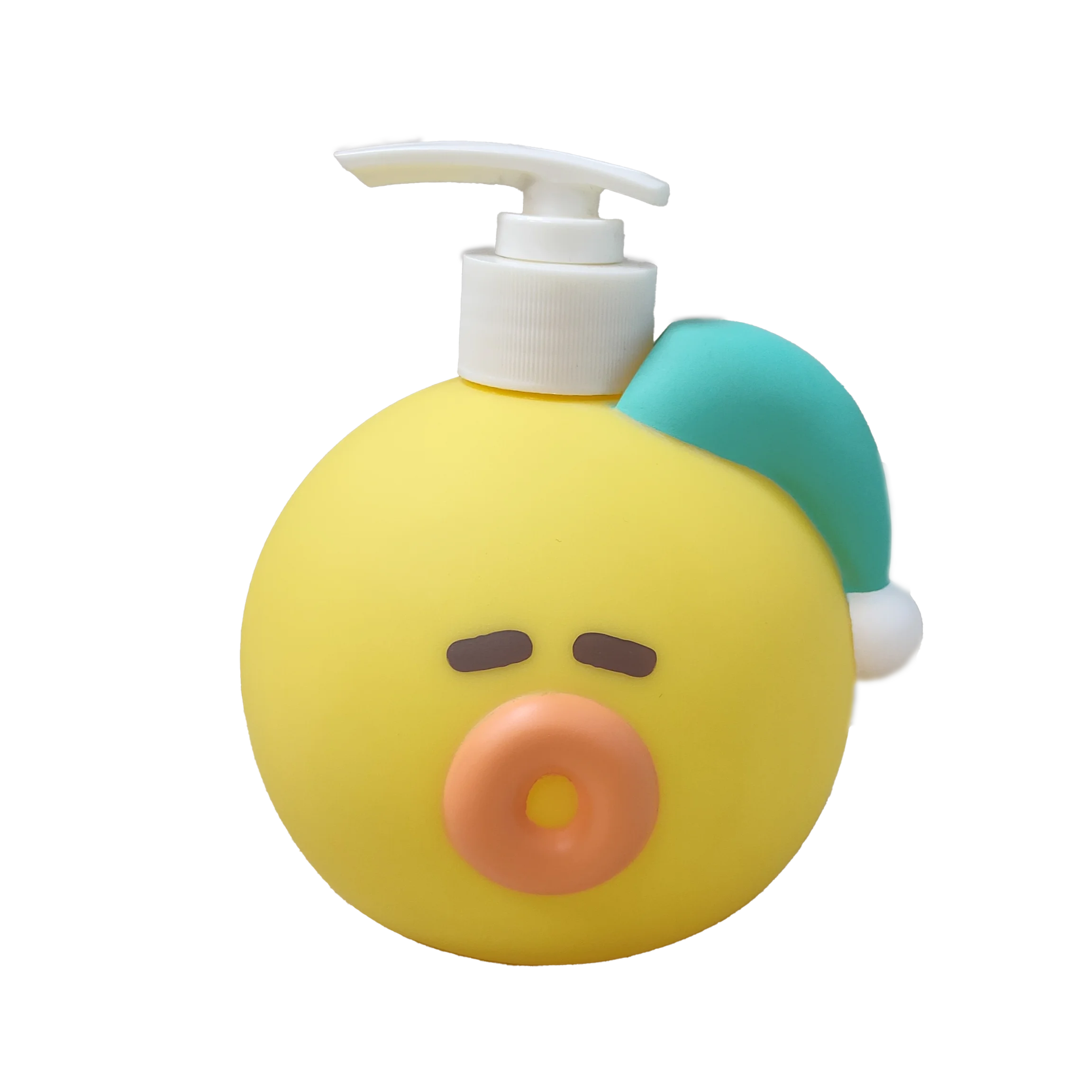 Custom OEM /ODM PVC  Bottle Cute Animal Shaped Bathroom Soap Dispenser With Pump