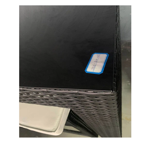 Dining Table plastic rattan bar set Bar-001