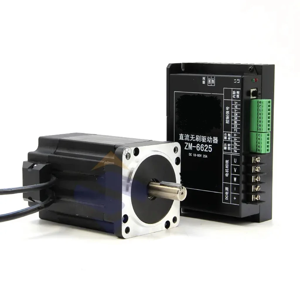 48VDC 4500rpm 70 Series Custom Bldc Brushless Dc Motor With Speed Controller