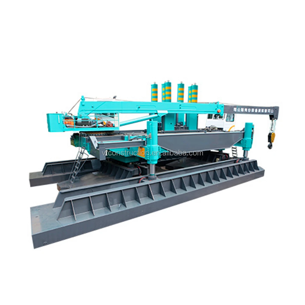 High pressure compact hydraulic static pile driver 120 ton for construction project