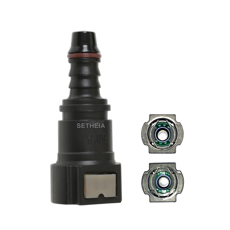 SAE female quick connector for car fuel urea water line system nylon pipe rubber hose fittings connect