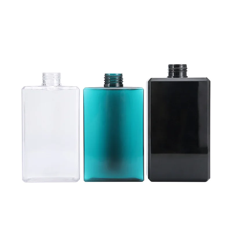 280ml Petg Square Bath Oil Factory Price Hotel Use Foaming Hand Soap  Shampoo Shower Gel Conditioner Bottle