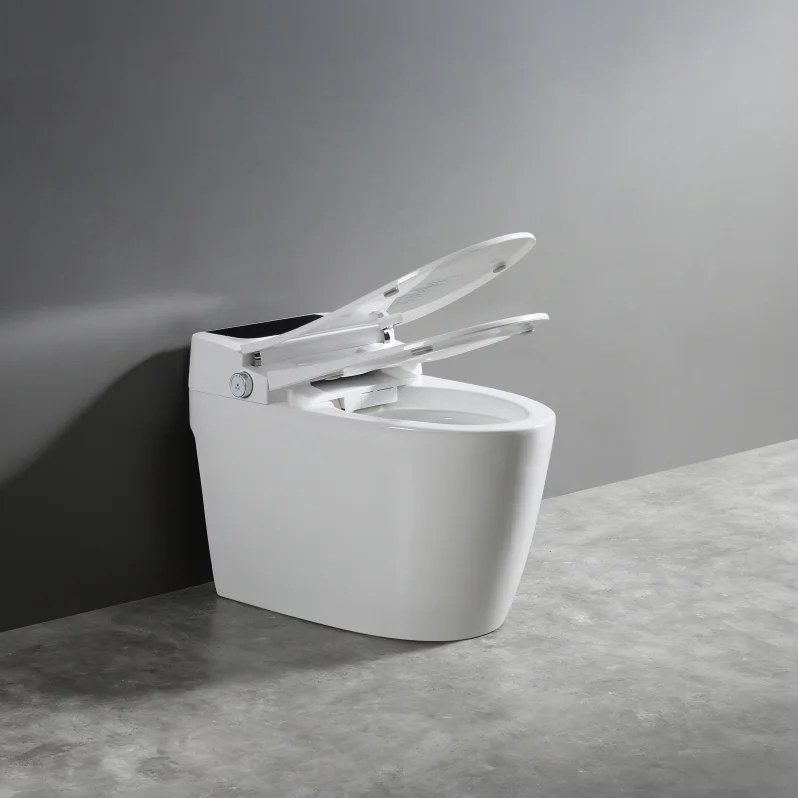 Sensor Open And Close Intelligent Toilet  Automatic Flushing One Pieces Female Washing Ceramic Smart Toilet Bidet