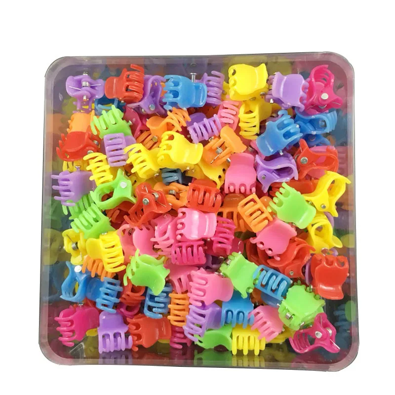 Hot Basic Hair Claw Clips For children Solid Black Plastic Hairgrips Tortoise Shell Color Crab For Hair Hair Device Tools