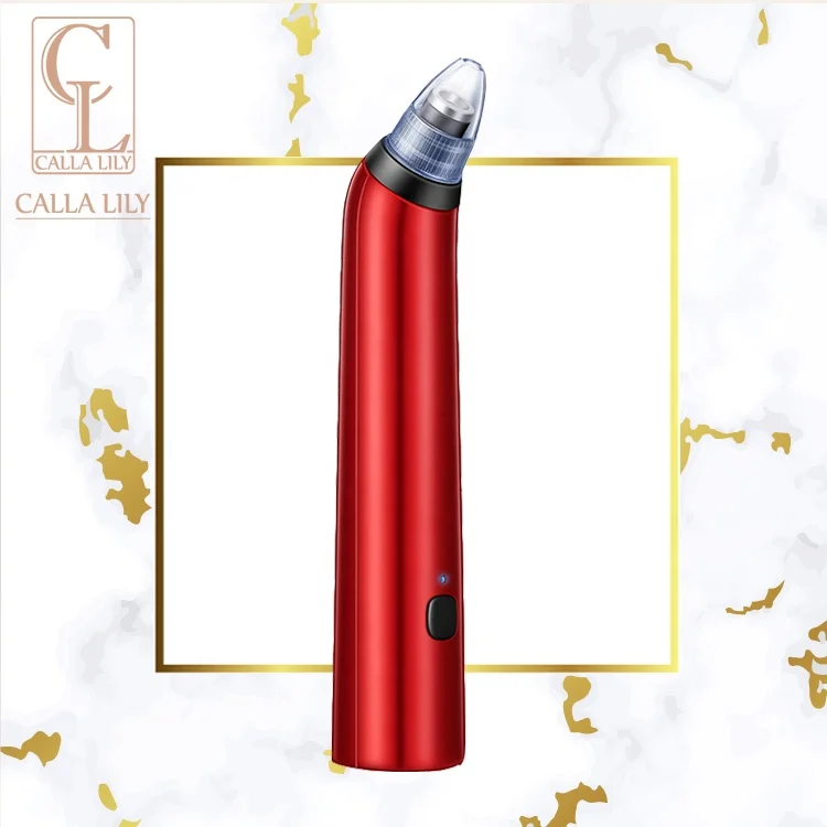 Home Use Beauty Equipment Rechargeable Lithium Battery Blackhead Removal Vacuum Suction Machine Black Head Remover
