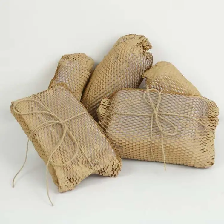 
Honeycomb Wrapping Paper Recyclable Kraft Paper Wrapping Cushioning Paper 