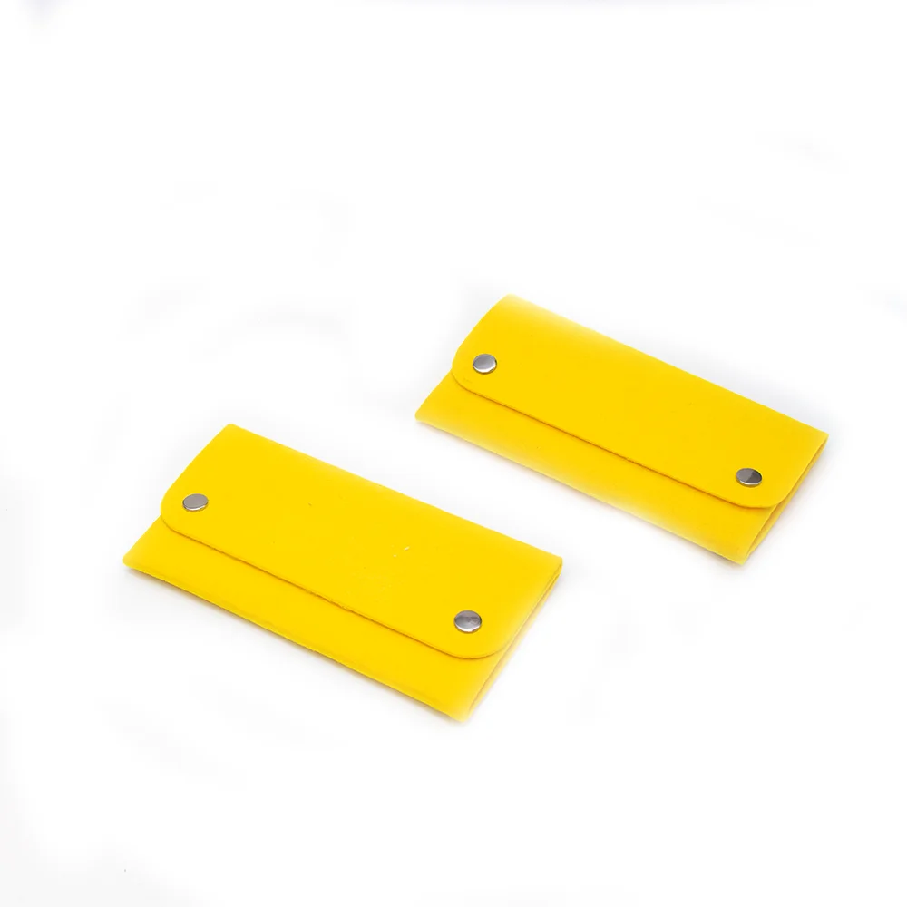 Factory Direct Custom Logo Portable Flap Envelope Felt Eyeglasses Sunglasses Case Bag Soft Eyewear Pouch