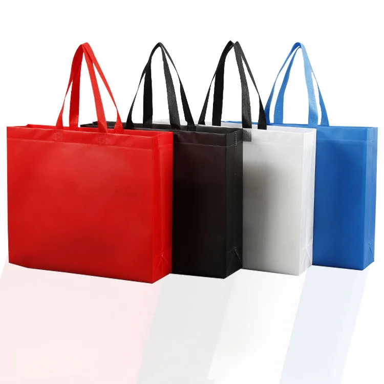 
Low MOQ Eco Friendly Recyclable Customized print promotional pp non woven shopping bag printing 