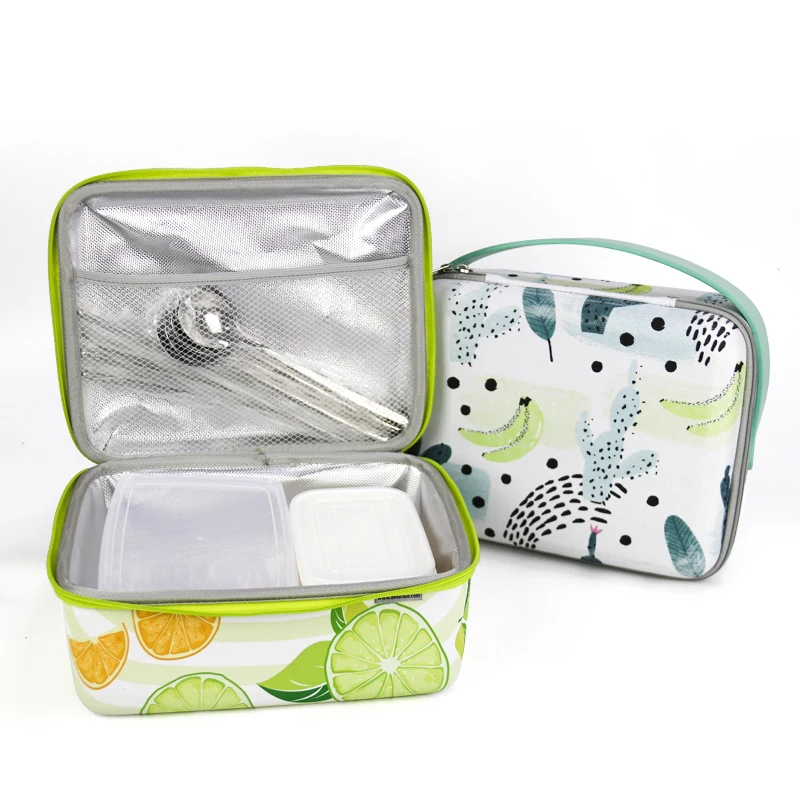 Custom Colorful Digital Printing Waterproof Picnic Bag Handle Aluminum Mold Insulation Outdoor Environmental Protection