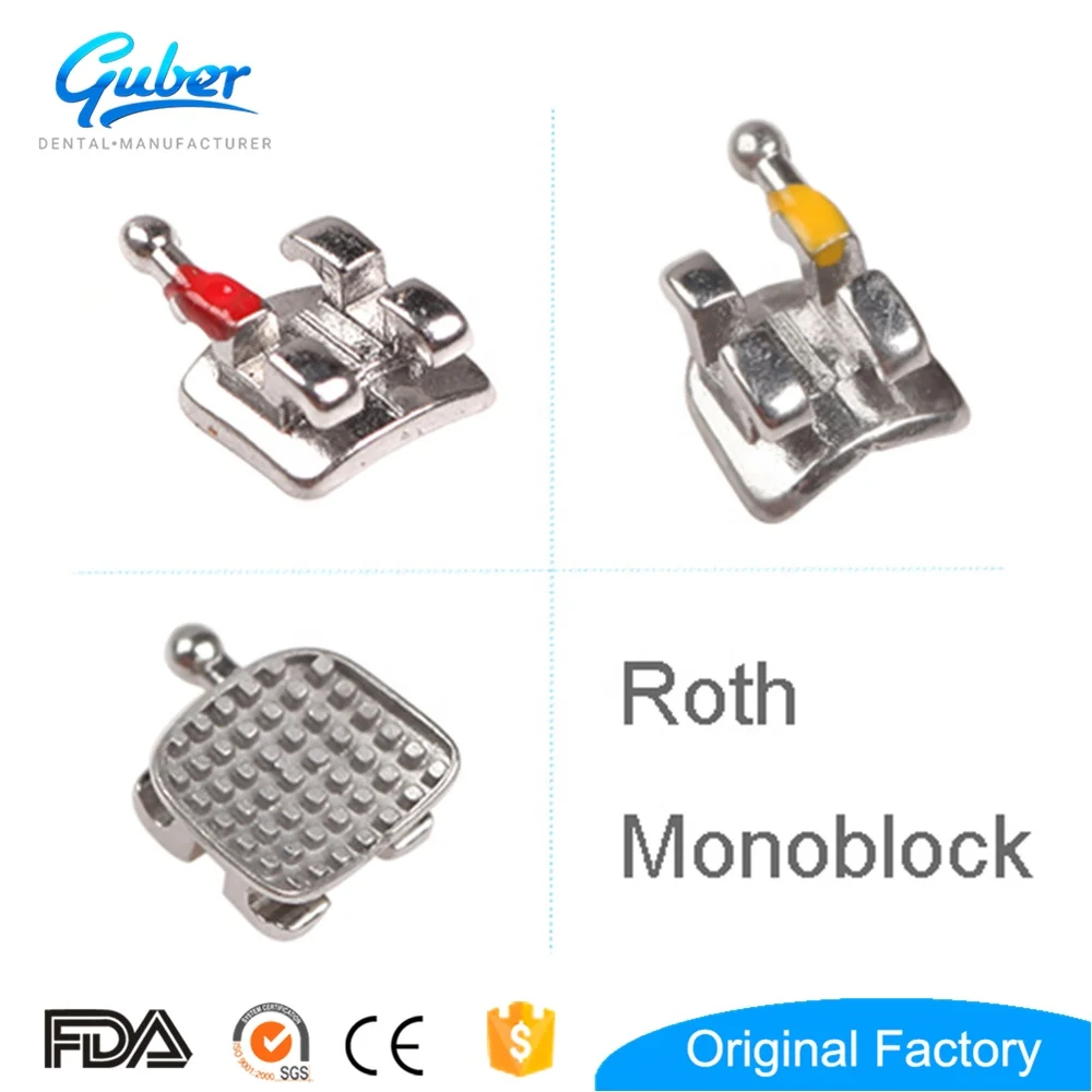  Стоматологический мини-моноблок GUBER 0 018 Roth Пескоструйный ортодонтический кронштейн с крючком