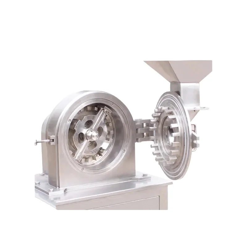 Chinese 120 Mesh Spice Powder Disc Mill Pin Mill Dried Rosemary Powder Grinding Machine