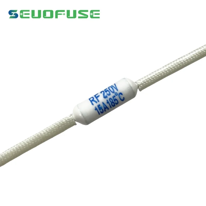 Factory direct fuse 10A 165c 9cm 15A 185c 9CM 20A 185C 9CM Metal thermal fuse RF thermal fuse