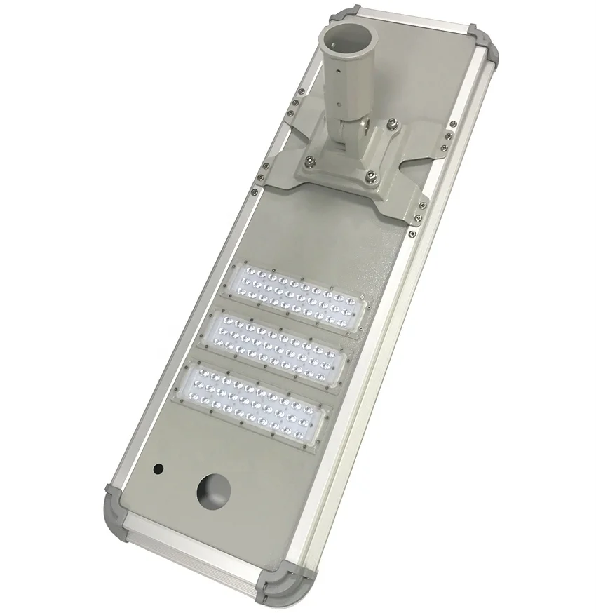 
 Manufacturer Wholesale Price All in One Integrated Solar Led Street Light Aluminium Housing  
