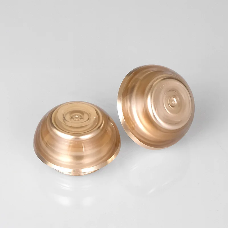 Customized plastic luxury fancy white round cosmetic jar ball shape for skincare cream