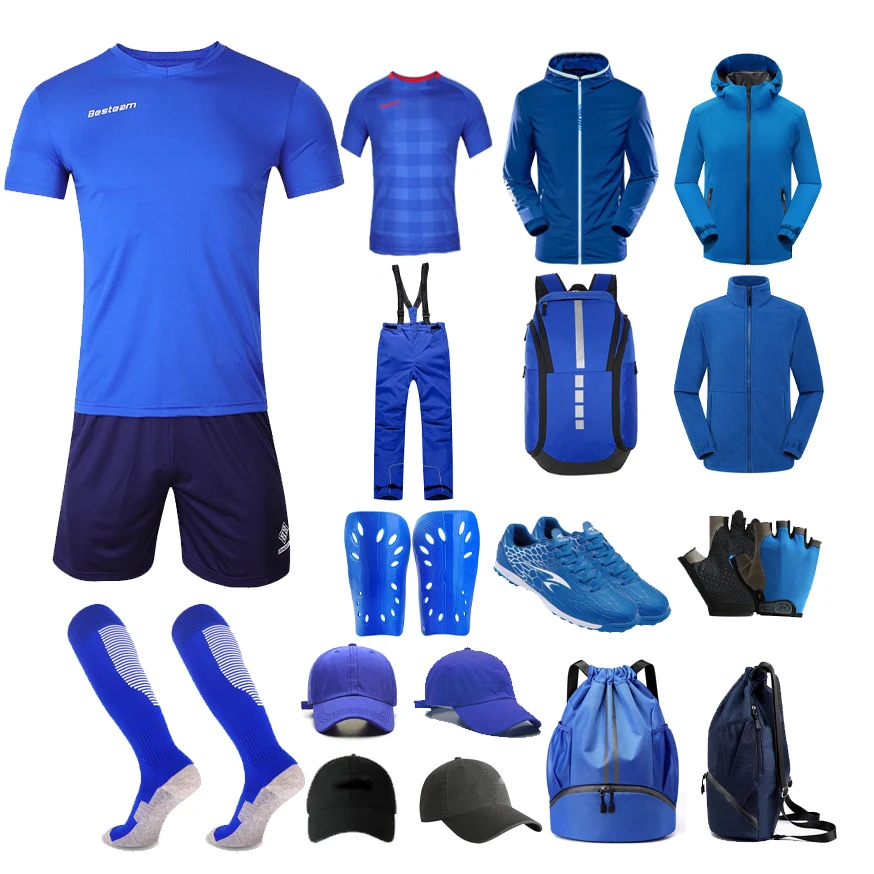 OEM Customized Service Professional Durable Fashion Custom Team Soccer Jersey Breathable and quick-drying soccer jersey set