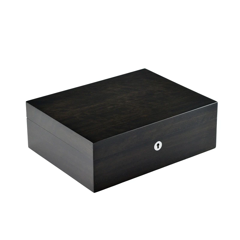 New Design Wood Cigar Cabinet Humidor wooden storage box With spacer strip custom humidor cigar box cabinet