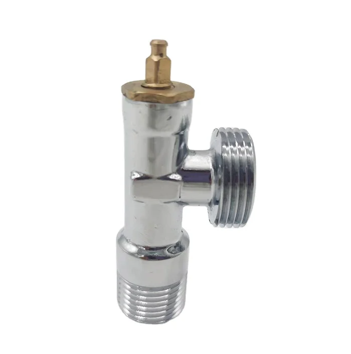 High Pressure Design Toilet Water 90 Degree 1/2  Brass Check Angle Valve Water Valve