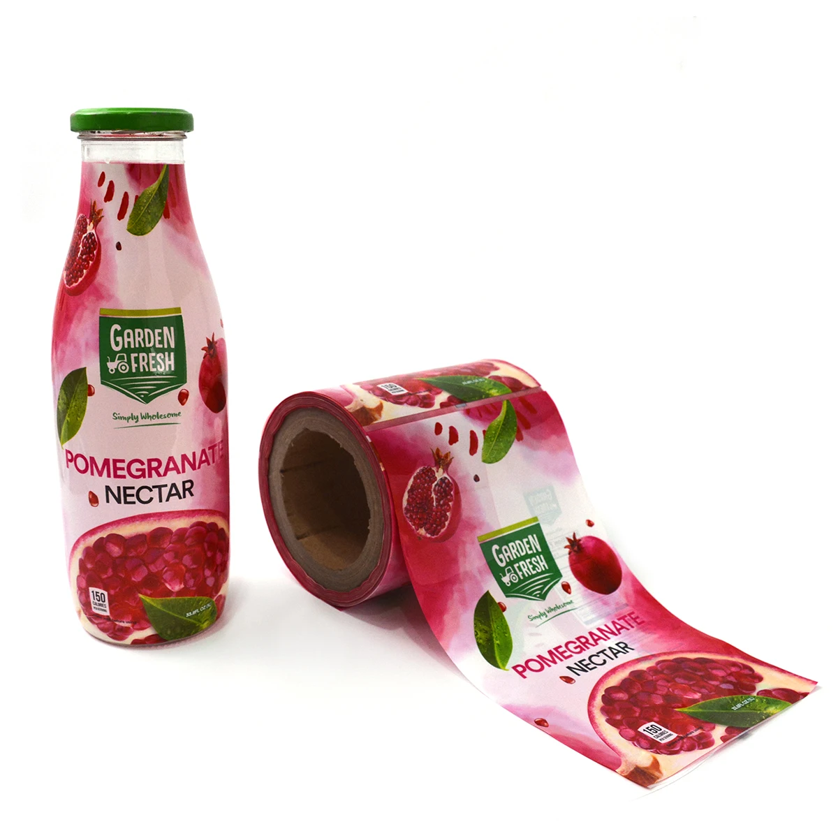 Waterproof Shrinkable Sleeve Heat Shrink Film Wrap Custom Printed Sleeve Label for Glass Plastic Metal Bottle Can Jar