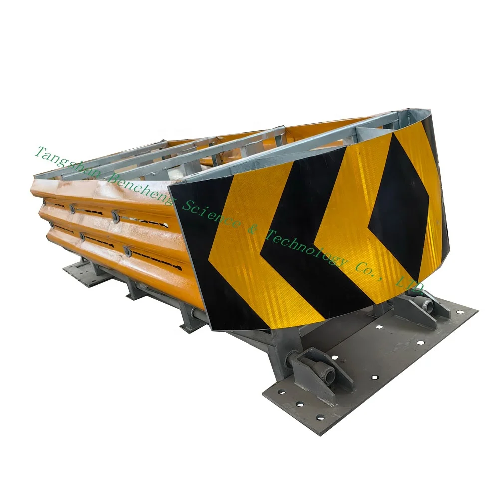 Hot Dippe Galvanized crash cushion for Highway Safety Crash Cushion Barrier