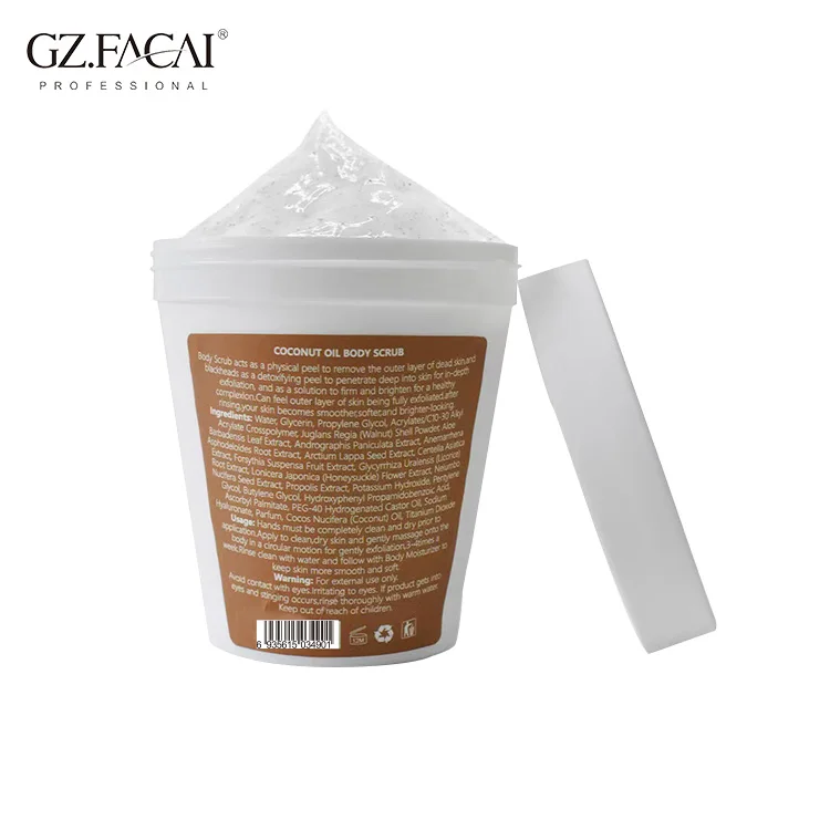 Nourishing Black Pearl Body Scrub for Normal Deep Cleansing Moisturizing Bath Salts Natural Skin Product Smooth Skin 200ml