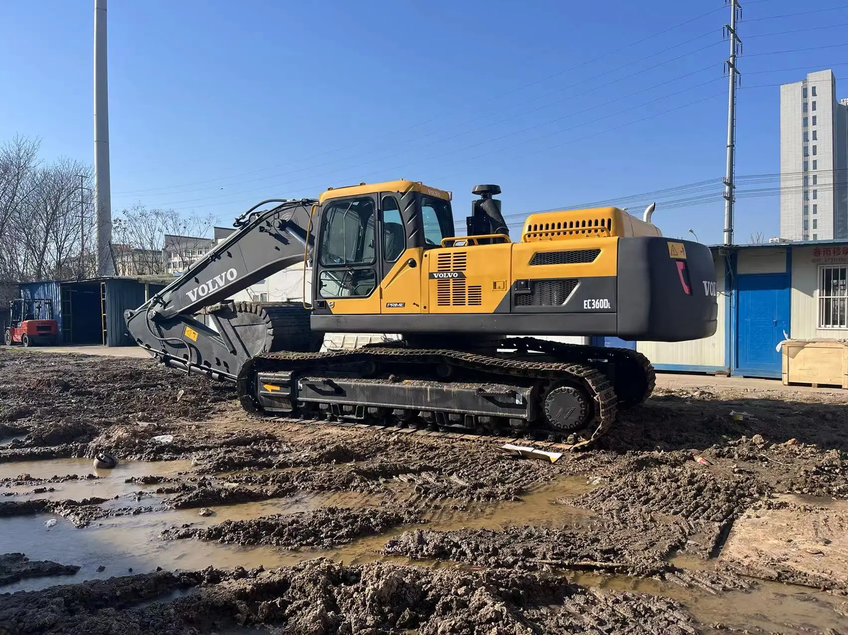 Heavy Duty Construction Machinery VOLVO EC360DL Used Excavator 36 Ton Second Hand Digger VOLVO EC360D for Sale