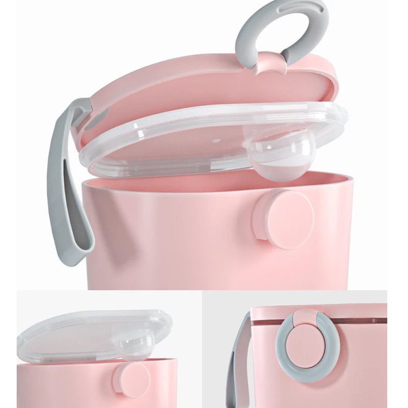 Baby Formula Dispenser Portable Baby Milk Container Scoop Baby Milk Powder Container