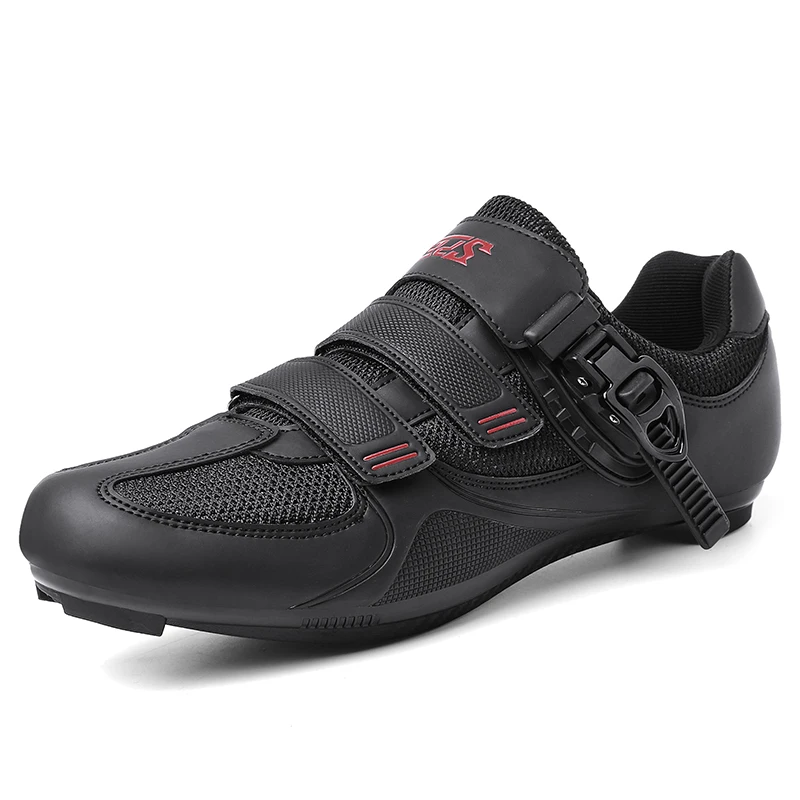 New Men Mountain Cycling Shoes Outdoor Professional Racing Bike Sneakers Road Bike Black Cycling Shoes