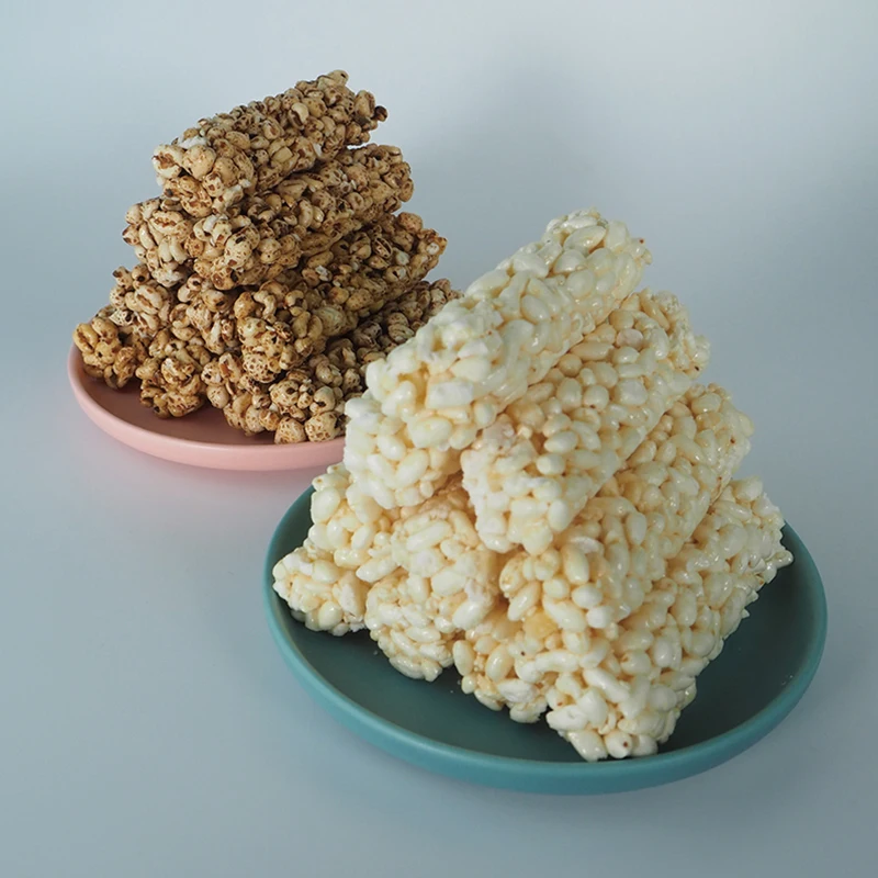 Full mouth rice pass wheat pass 400g * 10 bags of popped rice sticks rolled flowers coarse grains puffed casual snacks package