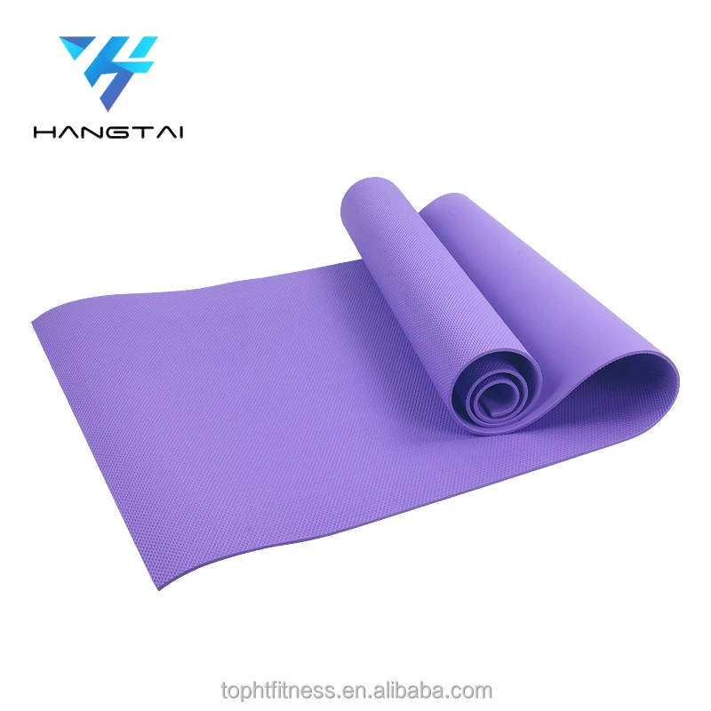 Customized  Natural Rubber Yoga Mat Turquoise Yoga Mat Coconut Fiber Yoga Mat Recycled