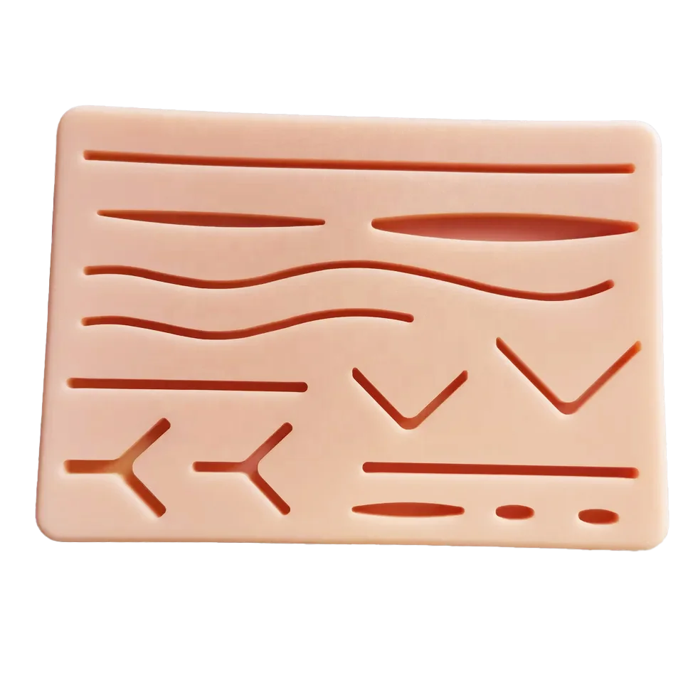 Multi-functional Surgical Suture Training Kit With Soft Silicone Skin Pad