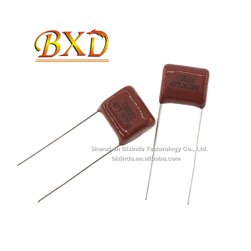 CBB22 capacitor 473J630V 0.047UF 47NF 473J 630V Pitch P=10MM