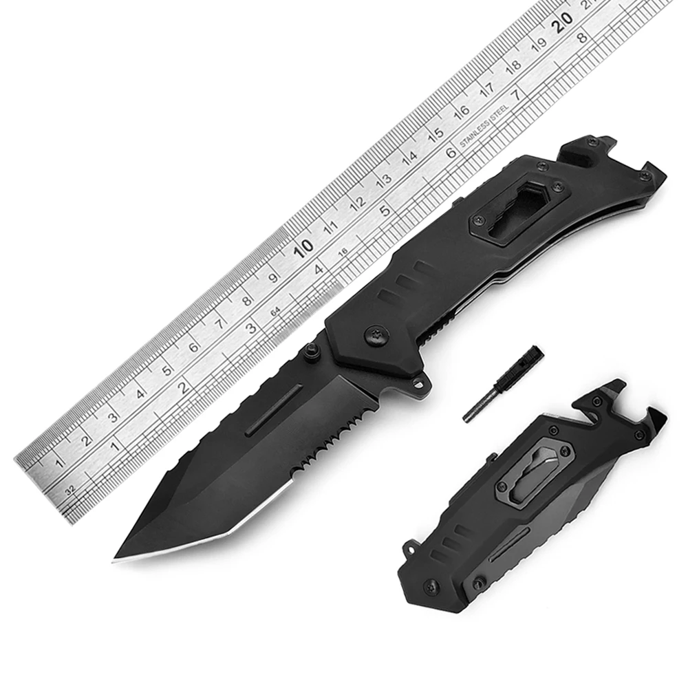 OEM low MOQ customize outdoor new stainless steel camping hot sale pocket knife